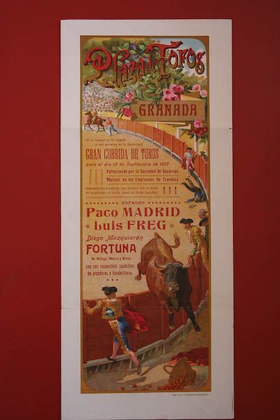Cartel de toros de Granada
