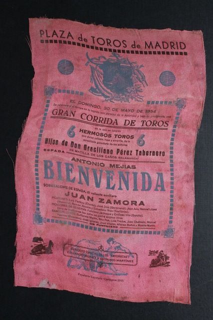 Cartel de toros de Madrid. 30 de mayo de 1954. 
