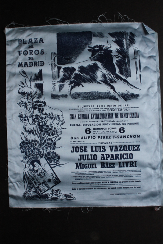 Cartel de toros de Madrid. 21 de junio de 1951.