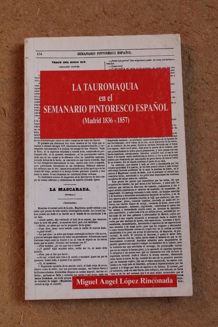 La tauromaquia en el Semanario Pintoresco Español. Madrid, 1836-1857.