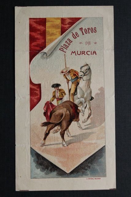 Cartel de toros de Murcia. 15 de abril de 1906. 