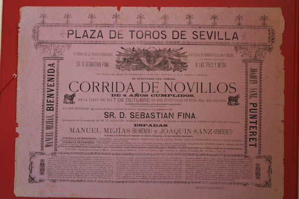 Cartel de toros de Sevilla