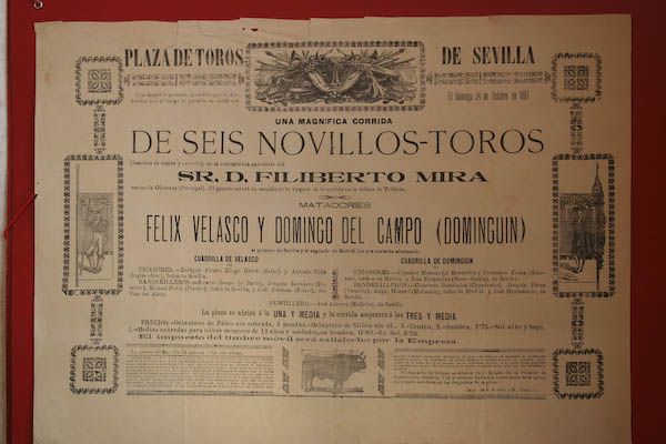 Cartel de toros de Sevilla