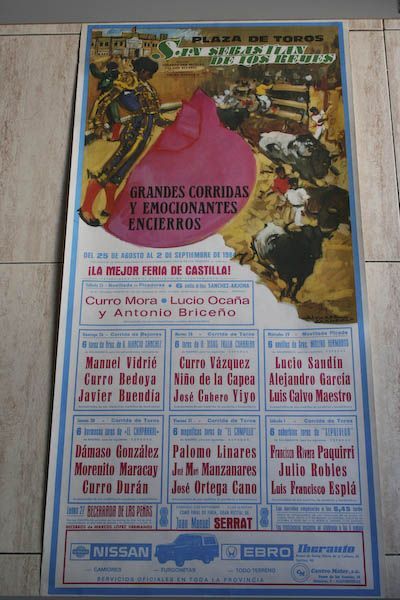Cartel de toros de San Sebastián