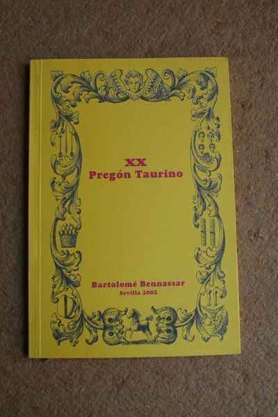 XX Pregón Taurino de Sevilla.