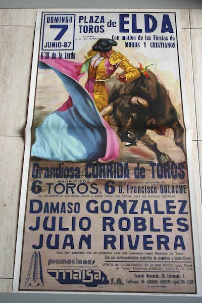 Cartel de toros de Elda
