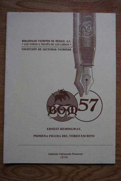 Ernest Hemingway, primera figura del toreo escrito.