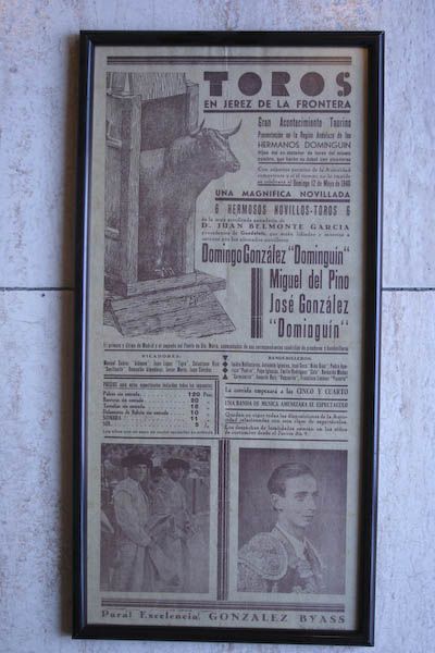 Cartel de toros de Jere de la Frontera