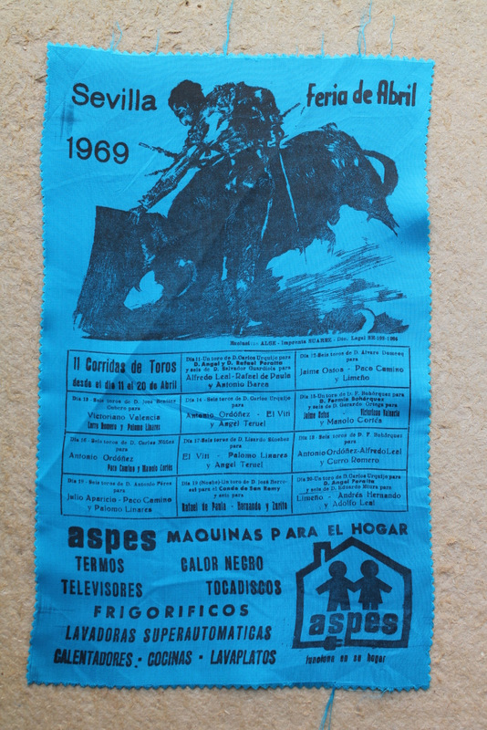 Cartel de toros de Sevilla. Feria de Abril 1969. 