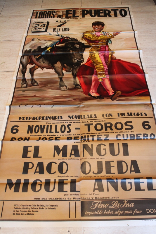 Cartel de toros de El Puerto. 24 de junio de 1979. 
