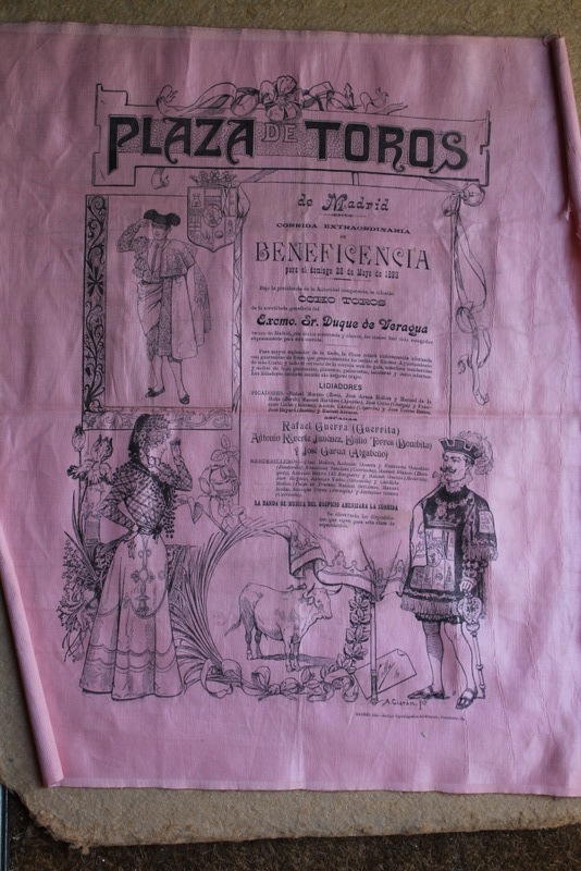 Cartel de toros de Madrid. 28 de mayo de 1899. Corrida extraordinaria de Beneficencia.