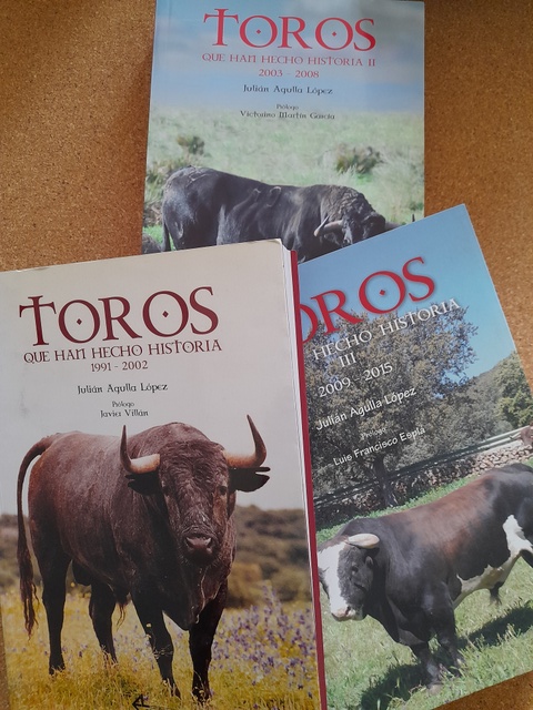 Toros que han hecho historia I. 1991-2002. II. 2003-2008. III. 2009-2015.