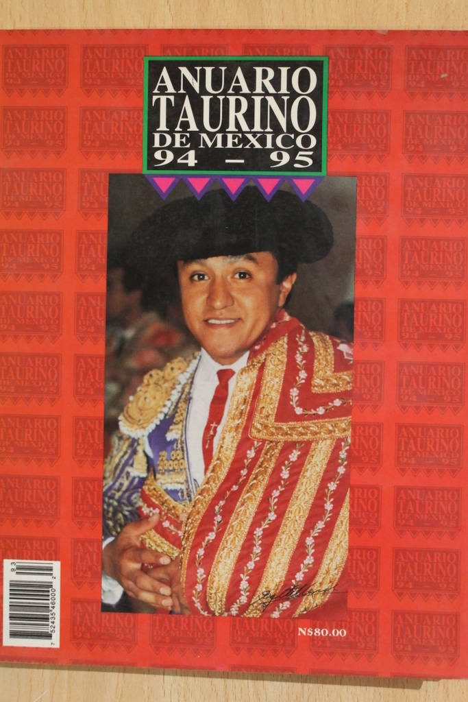 Anuario taurino de México, 1994-95.