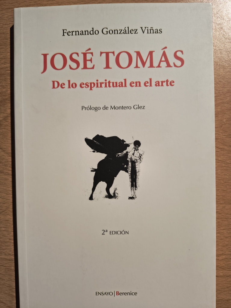 José Tomás. De lo espiritual en el arte. Prólogo de Montero Glez. 2ª edición.