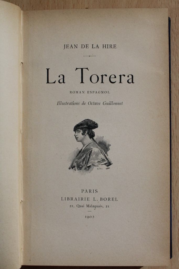 La Torera. Roman espagnol.