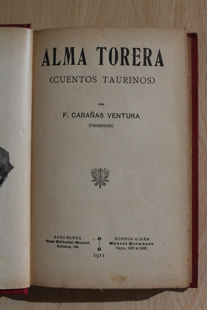 Alma torera (Cuentos taurinos).