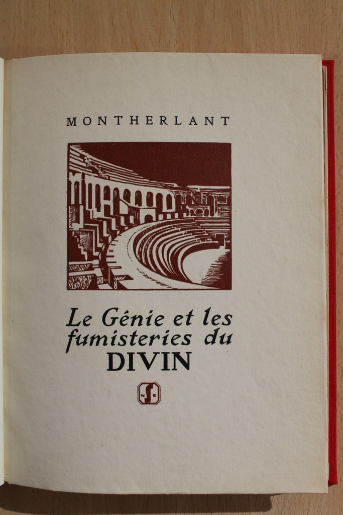 Le Génie et les fumisteries du Divin. Frontispice de Hermann Paul.