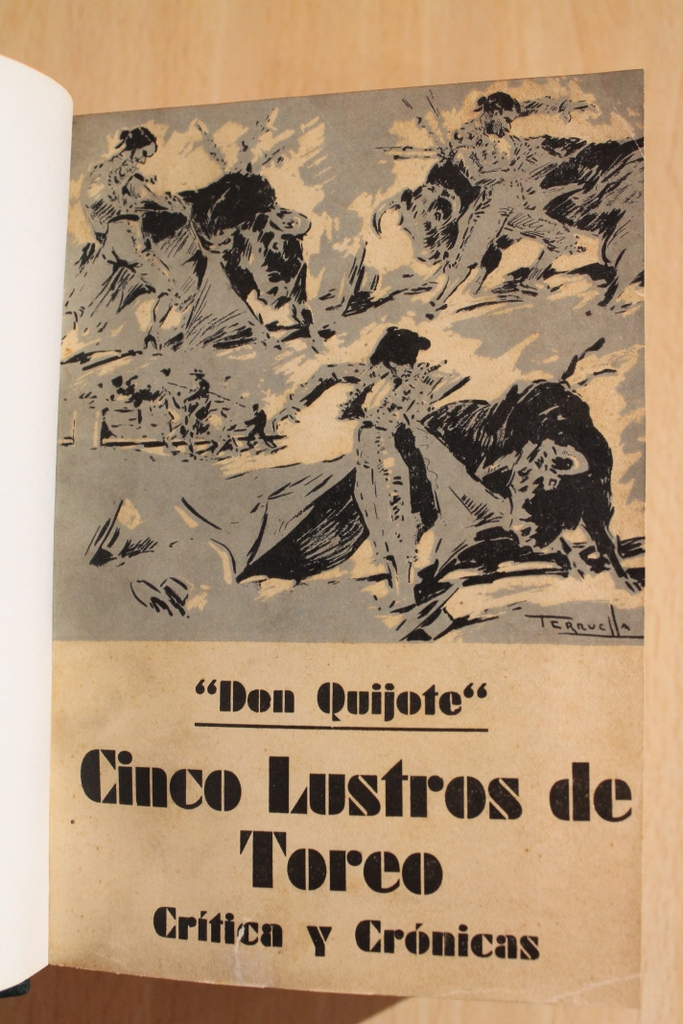 Cinco lustros de toreo (crítica y crónica), 1907-1932.