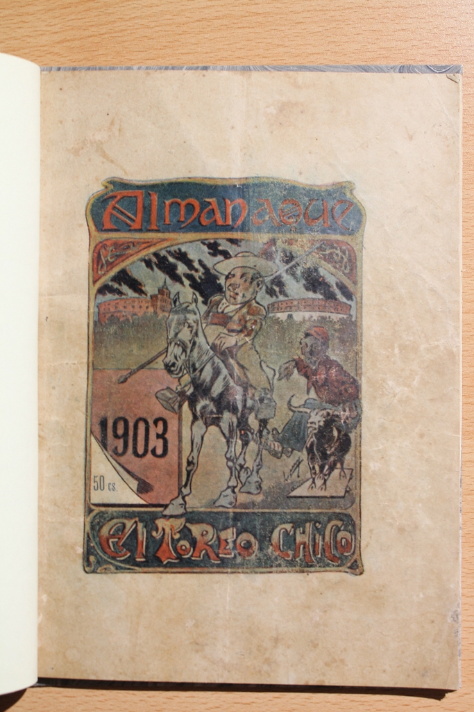 Almanaque para 1903 de El Toreo Chico.