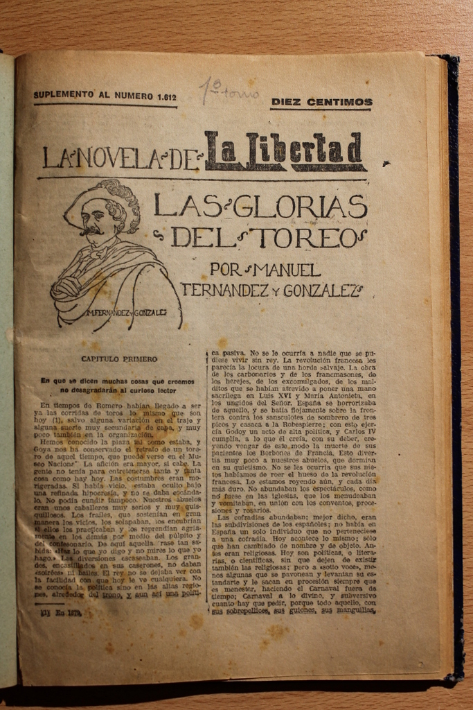 Las glorias del toreo.