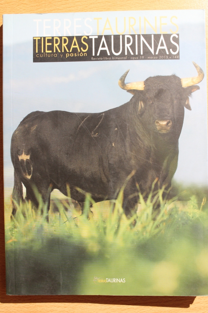 Tierras taurinas. Cultura y pasión. Revista-libro bimestral. Número 19. Marzo 2013. Carlos Núñez, un tranco más.
