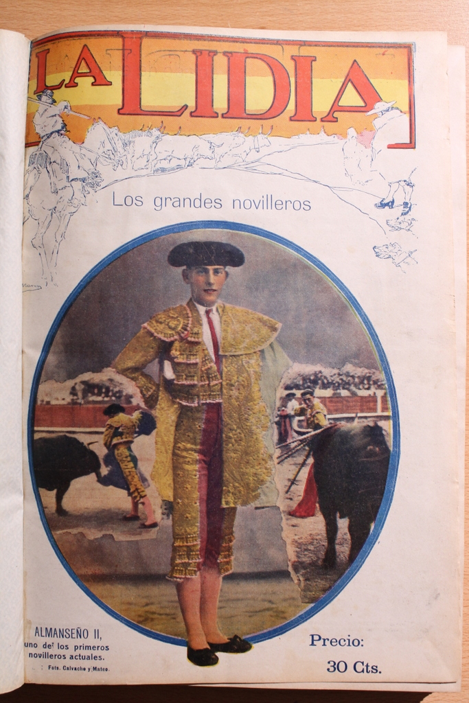 La Lidia. Años 1920 y 1921. Número 190, 15 de febrero de 1920, a número 263, 30 de diciembre de 1921. Los dos años completos.