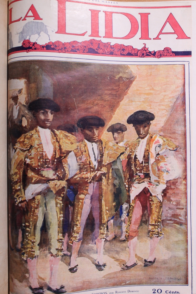 La Lidia. Año 1914. Número 1, 28 de abril, a número 30, 17 de noviembre. Año completo.