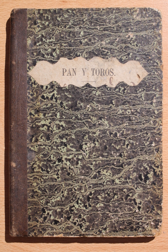 Pan y toros. Zarzuela en tres actos y en verso. Original de... Música del Maestro D. Francisco Asenjo Barbieri. Representado por primera vez en el Teatro de la Zarzuela el 22 de diciembre de 1864.