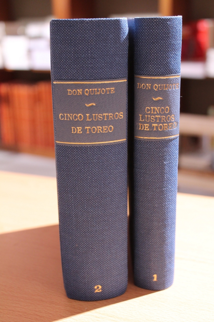 Cinco lustros de toreo (crítica y crónica), 1907-1932.
