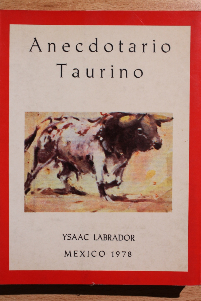 Anecdotario taurino.