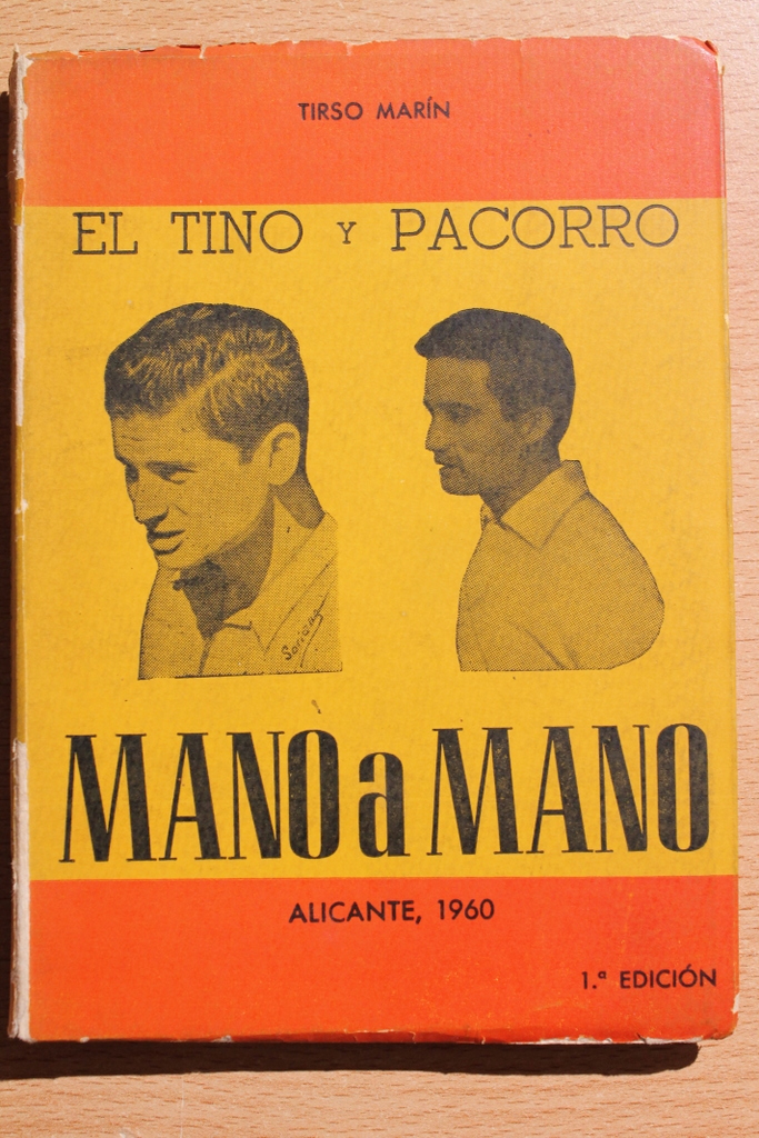 "El Tino" y "Pacorro" mano a mano. La verdad sobre la más grande pasión taurina desencadenada en los últimos tiempos y que han promovido dos toreros alicantinos.