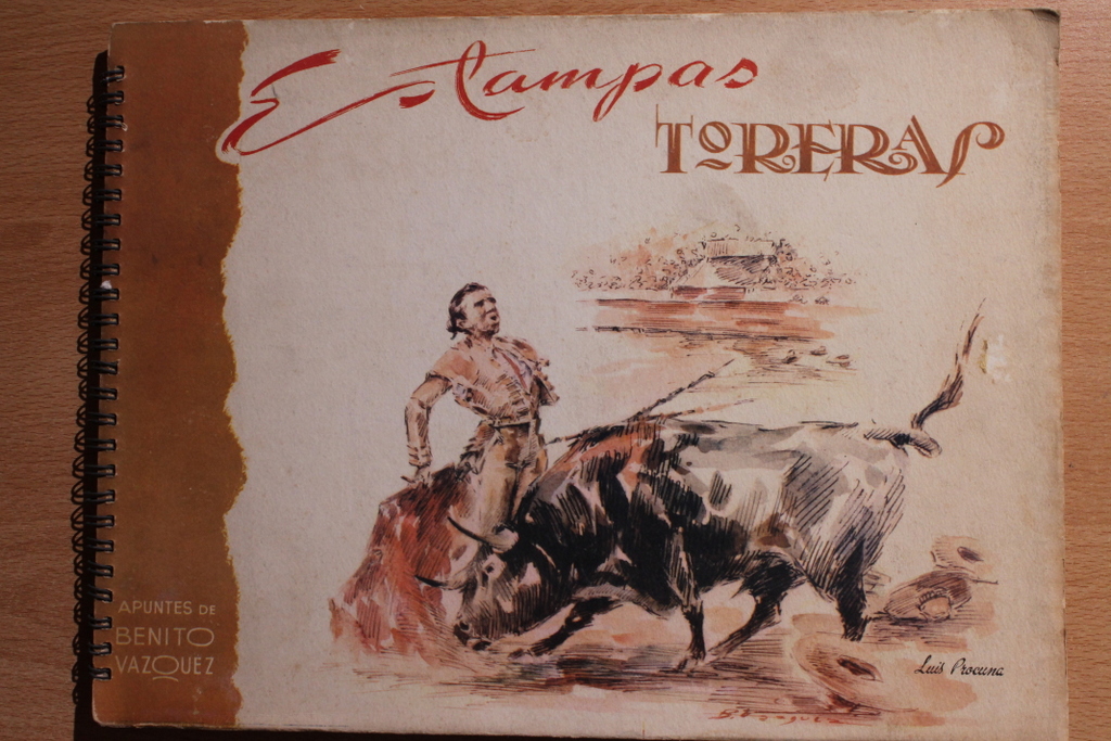 Estampas toreras. Textos de José Antonio Quijano.