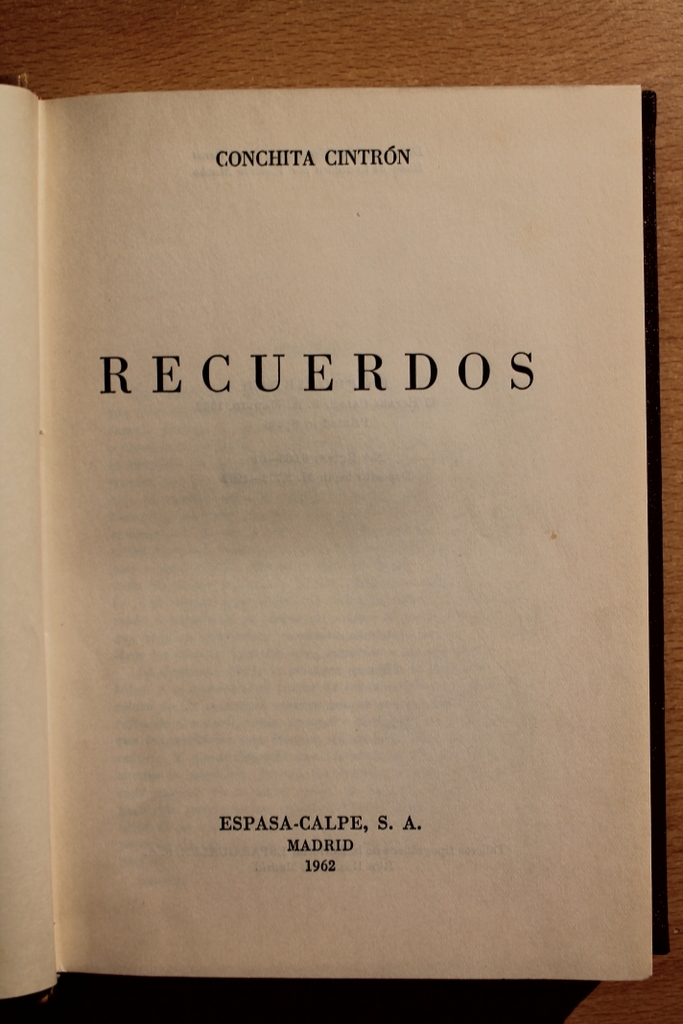 Recuerdos.