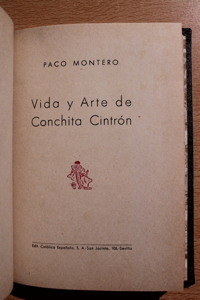Vida y arte de Conchita Cintrón.