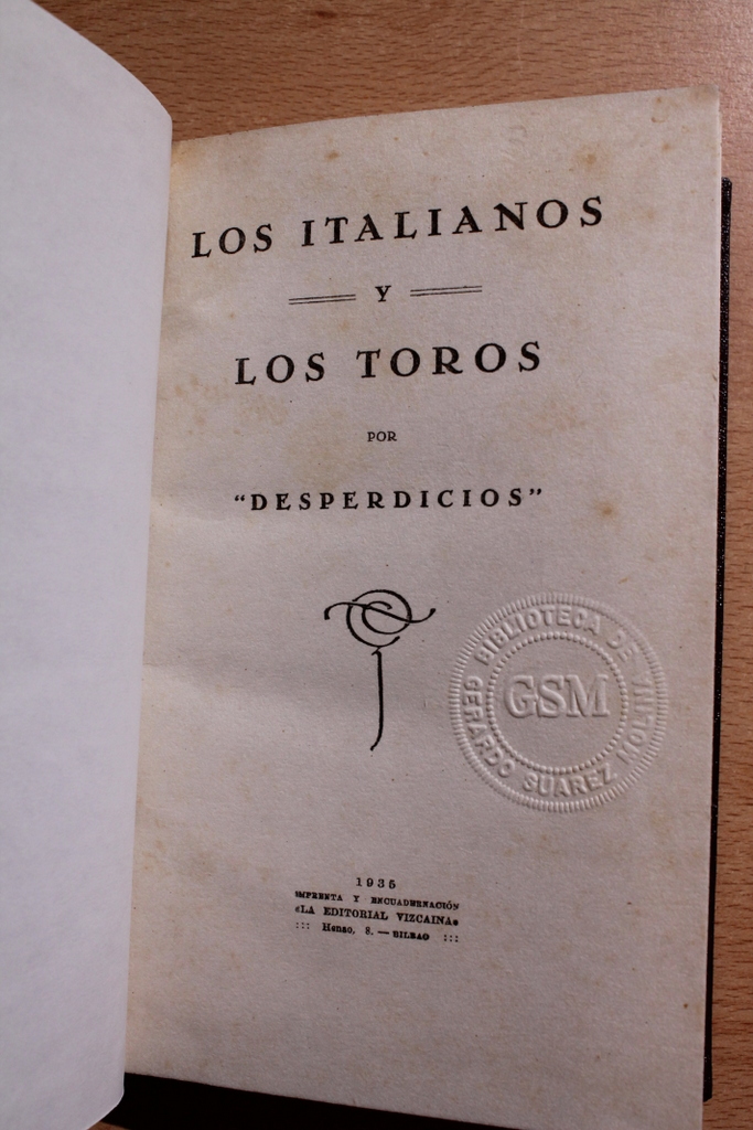Los italianos y los toros.