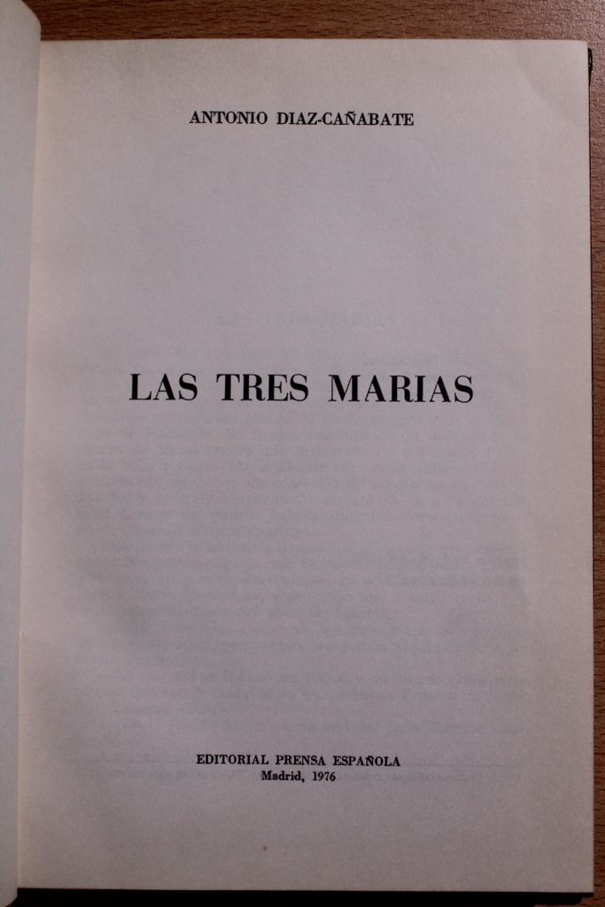 Las tres Marías.