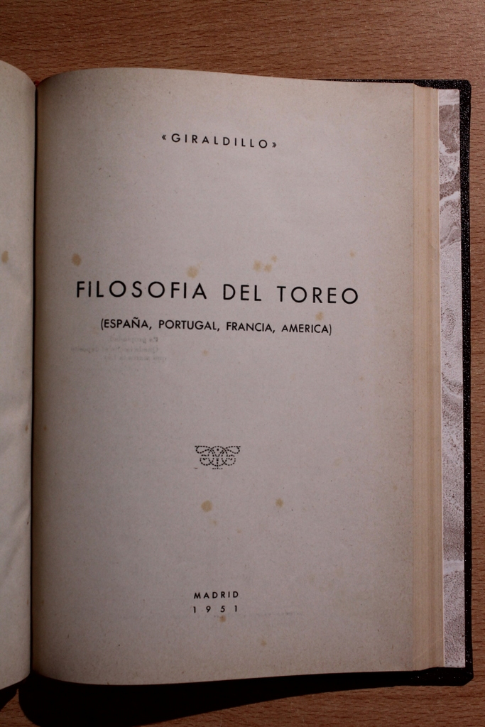 Filosofía del toreo (España, Portugal, Francia, América).