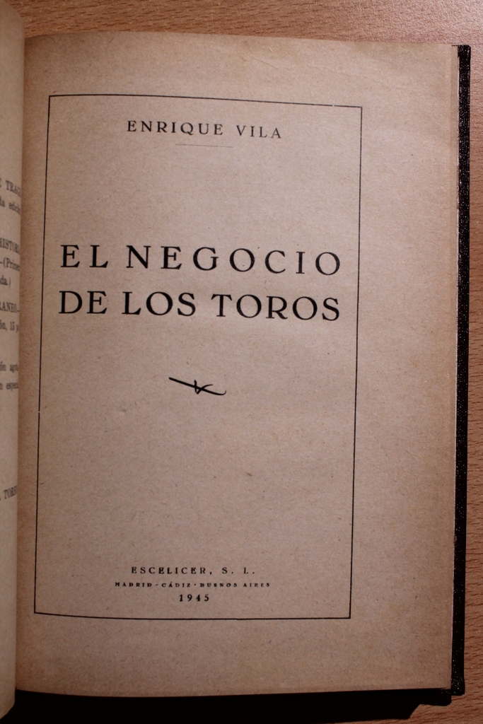 El negocio de los toros.