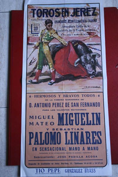 Cartel de toros de Jerez