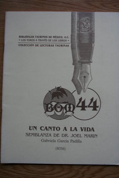 Un canto a la vida. Semblanza del Dr. Joel Marín.