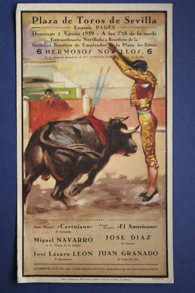 Cartel de toros de Sevilla