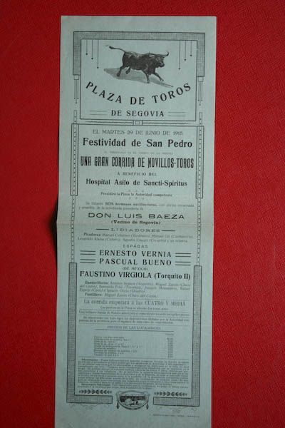 Cartel de de Segovia