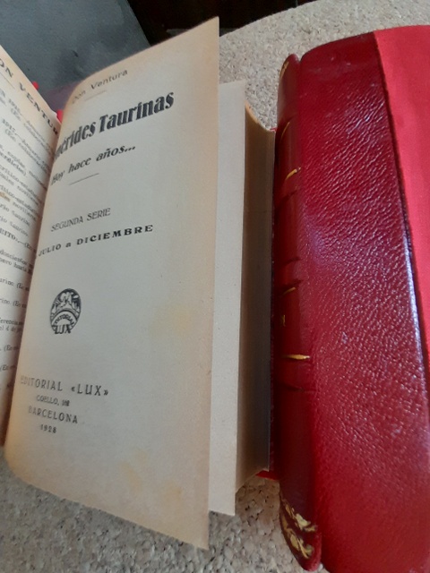 Efemérides taurinas. Hoy hace años... (Historia anecdótica del toreo).