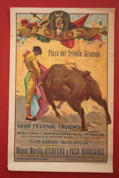 Cartel de toros de Granada