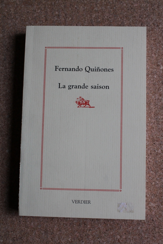La grande saison. Nouvelles.