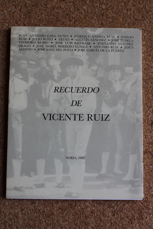 Recuerdo de Vicente Ruiz.