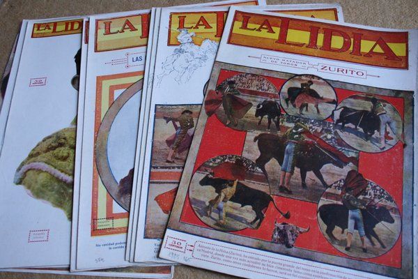 Lidia (La). Año 1925. Lote de 11 números entre el 365, 22 de junio, y el 385, 25 de noviembre.