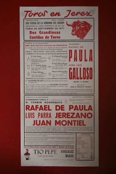Cartel de toros de Jerez