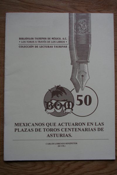Mexicanos que actuaron en las plazas de toros centenarias de Asturias.