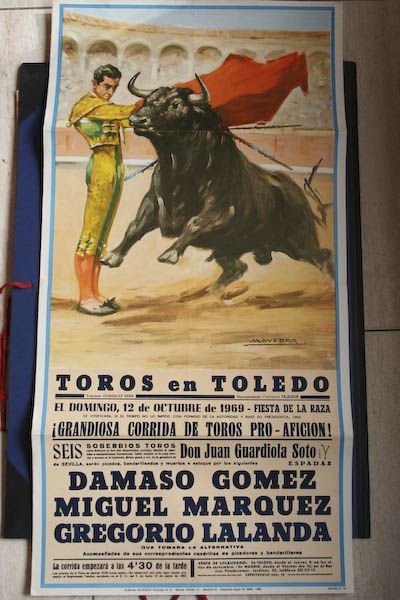 Cartel de toros de Toledo